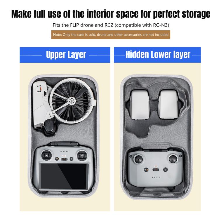 For DJI Fip STARTRC Shoulder Storage Bag Integrated Handbag, For DJI Flip Standard For DJI Fip STARTRC Shoulder Storage Bag Integrated Handbag, For DJI Flip Standard